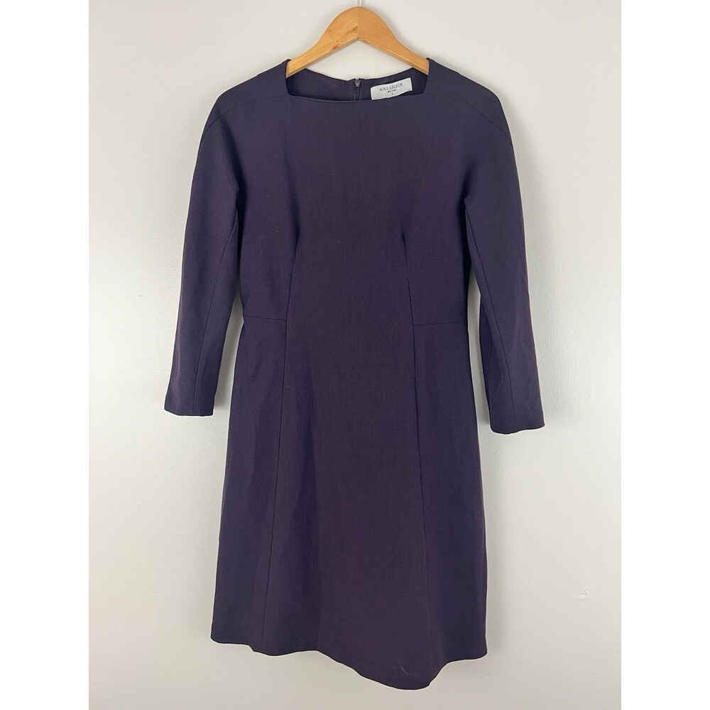 MM Lafleur Sheath Long Sleeve Stretch Dress